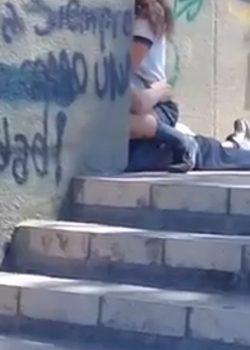 Estudiantes virales culean En la calle IMG 20260115 050743